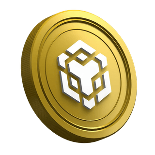 Binance-BNB-Kryptowährungsmünze im Bereich „Leitfaden für neue Trader